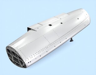 Airplane wing section