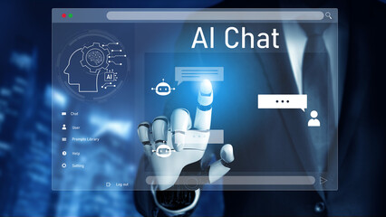 AI enhances chatbot interface by streamlining chatbot, communication, and AI support into one...