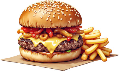 hamburguesa, burguer, alimento, hamburguesa con queso, queso, carne, bocadillo, pan, lactuca sativa, de prisa, bollo, comida