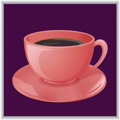 Coffee and cocktail drinks Vector