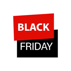 Black Friday Sale Design on Transparent Background