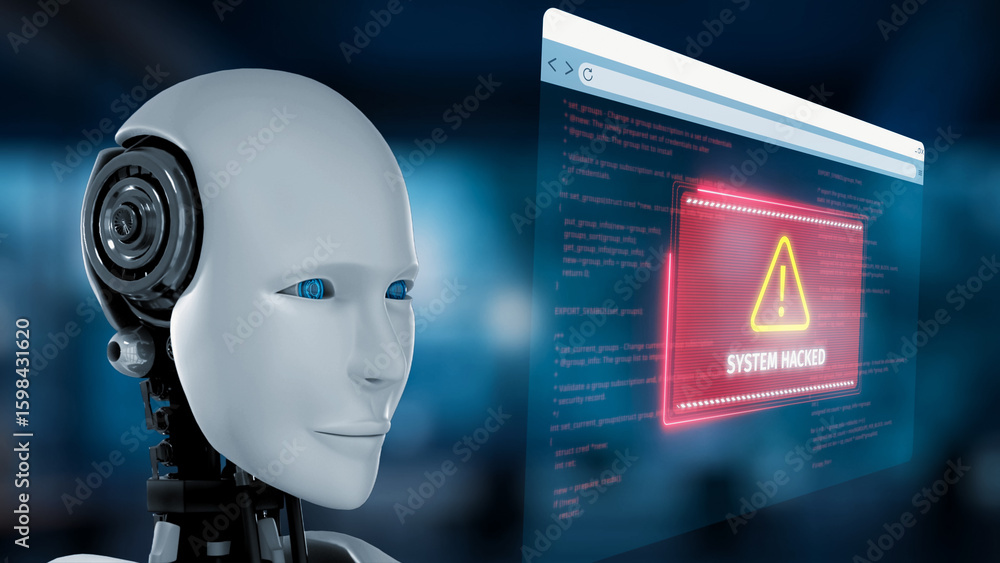 Poster ai secures systems using virtual assistant alerts, artificial intelligence protection tools, and pro