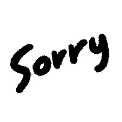 sorry png outline cute cartoon childs drawing freehand and design clipart and kwaii doodle element