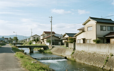 canal in the village