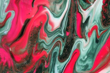 Colorful abstract painted background. Marbling artwork texture. Agate ripple pattern. Gold powder.