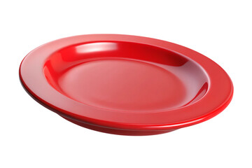 plate on white background