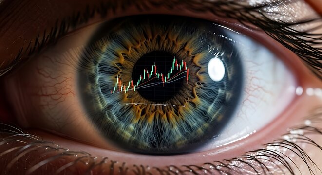 Eyes on the Market: Investment Vision in Focus. AI Generated