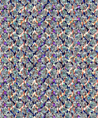 Fototapeta premium Seamless Pattern Illustrations for Designing in Unique and vibrant digital textile designs, crafted to bring elegance and sophistication to any fabric. Perfect for fashion, home décor, floral