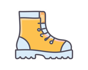 Hiking boot logo