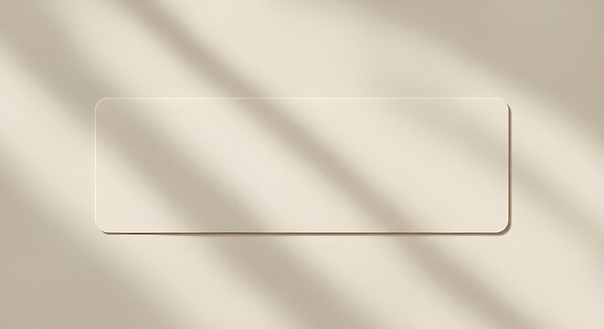 Personalized Address Label on Gentle Cream Background with Subtle Highlights – Minimalist, Blank, and Unlabeled Mockup for Branding, Mailing, Invitations, Office, and Creative Design Projects - Powered by Adobe