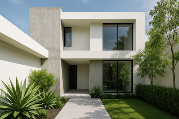 Modern Minimalist House - Photo