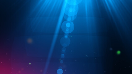 abstract blue background with particles.background with lights.stylized blue glow lighting background	