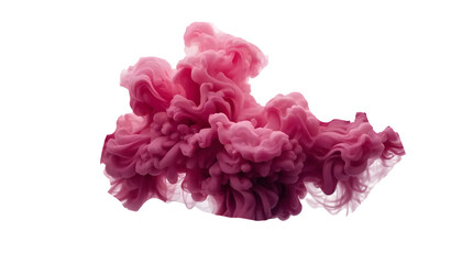 Realistic Smoke Isolated on Transparent Background.