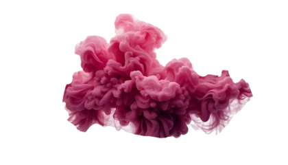 Realistic Smoke Isolated on Transparent Background.