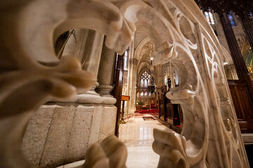 The breathtaking beauty of the decoration of St. Patrick's Cathedral, New York