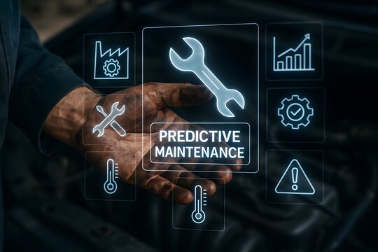 Smart factory monitoring uses predictive maintenance to reduce failure