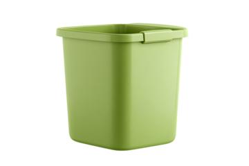 compost bin isolated on a white background, in a simple style, with a transparent PNG 