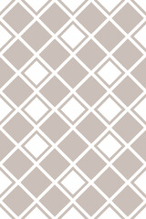 Tan and white diamond pattern geometric