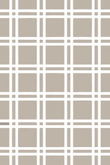 Naklejka premium Tan grid pattern with white lines beige
