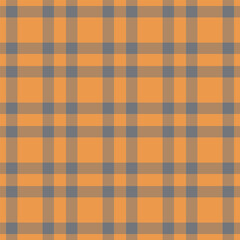 Vibrant orange and gray plaid pattern.  Perfect for autumnal designs, fall fashion, or rusticthemed projects.