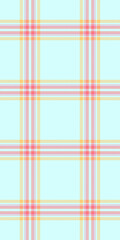 Pastel plaid pattern, perfect for textile design, wrapping paper, or website backgrounds.  This cheerful, minimalist design evokes feelings of spring and summer.