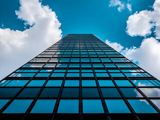 Modern Building Facade Illustration
