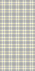 Festival check vector seamless, network plaid pattern texture. Mexico textile fabric tartan background in silver and light goldenrod yellow colors.