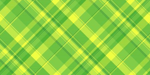 Green and yellow plaid pattern creating an abstract, vibrant, and modern background. Perfect for fabric design, seasonal themes, or as a fresh, textured backdrop.