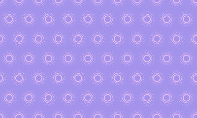 Elegant lavender purple background with a repeating pattern of delicate, light pink dotted circles. Perfect for feminine designs, websites, branding, and presentations.