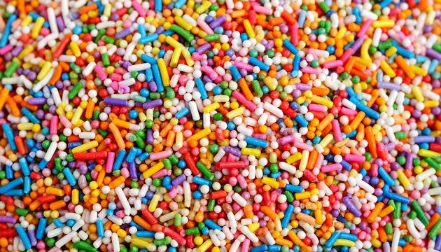 Close-up of colorful sprinkles (1)