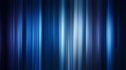 Abstract blue light vertical stripes