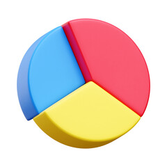 A creative set of 3D pie charts and segmented diagrams represent market segmentation, data analysis, and customer demographics. Ideal for business presentations and marketing visuals.