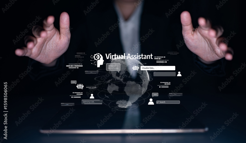 Poster ai assistant with llm, big data, machine learning, and generative ai powers prompt engineering and s