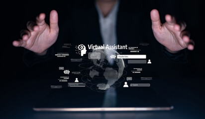 AI assistant with LLM, big data, machine learning, and generative AI powers prompt engineering and...