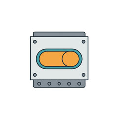 Fototapeta premium Islanding Microgrid Switch Icon