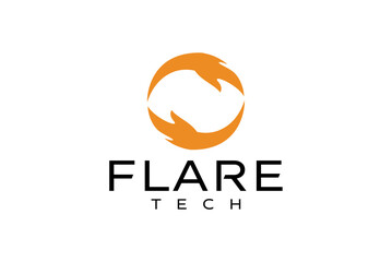 Abstract Vector Graphic Design for Modern Technologies and Startup Businesses  Elegant Symbol for Innovation and Progress