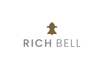 Abstract graphic design with a sophisticated emblem and elegant typography, ideal for refined brand identity, symbolizing premium quality and professional business.