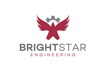 Brightstar Engineering Logo Design