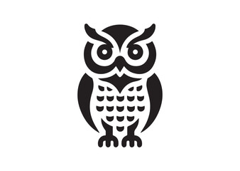 Owl silhouette vector illustrator
