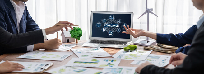 Compliance system for brisk online corporate business to meet quality standard