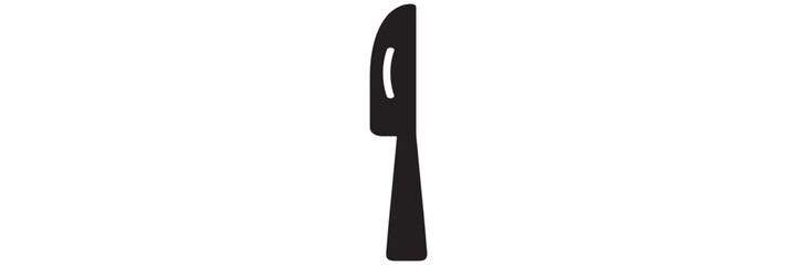 knife icon, simple flat style, illustration, logo sign symbol pictogram template, for ui or ux isolated on white for mobile app, editable