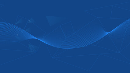 abstract blue background with lines