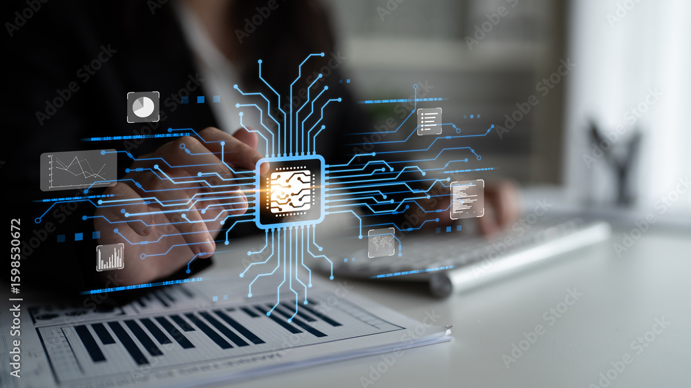 Poster ai assistant with llm, big data, machine learning, and generative ai powers prompt engineering and s
