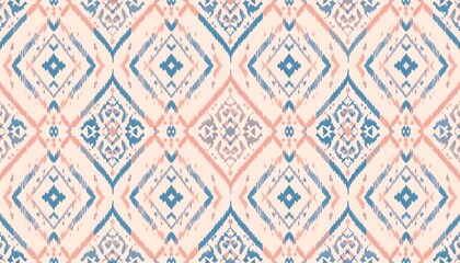 Delicate, repeating pattern of diamond shapes