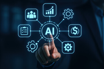 AI Technology Concept Illustration