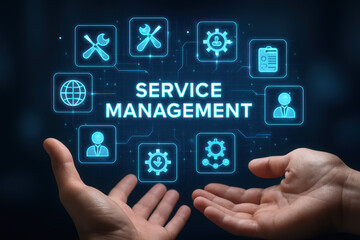 Service Management Illustration