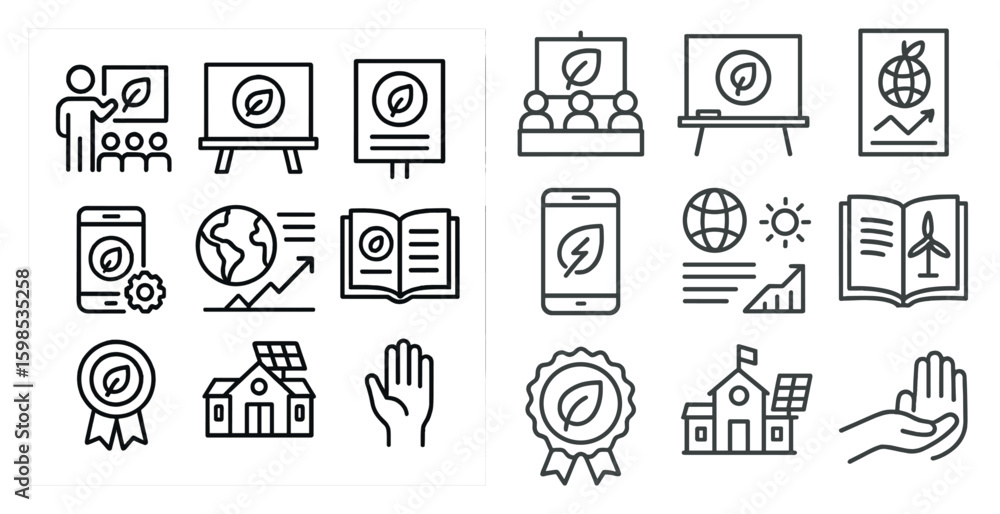 Poster the first image shows a person holding a book and a cell phone, while the second image shows a perso