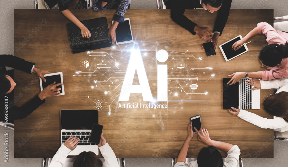 Poster ai assistant with llm, big data, machine learning, and generative ai powers prompt engineering and s