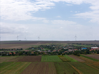 Sustainable Energy Wind Turbine Farm