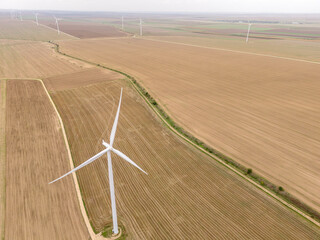 Sustainable Energy Wind Turbine Farm